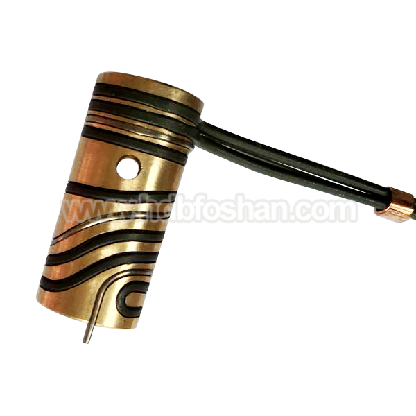 Heterotopic double headed copper bushing