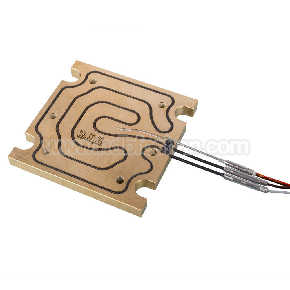 Brass plate heater 